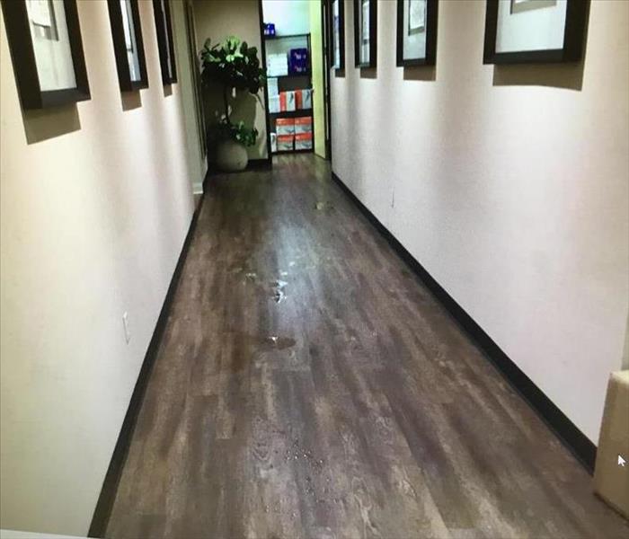 Water Damage to a local San Diego office building 